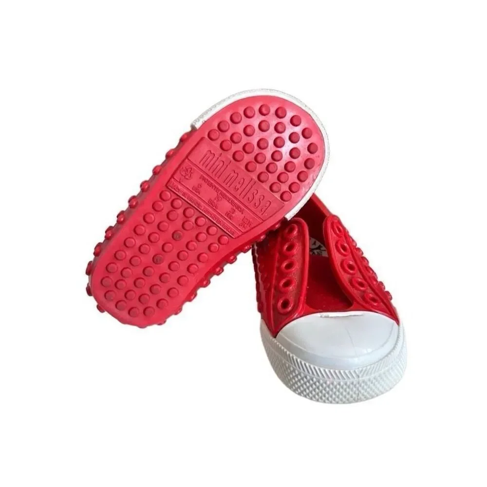 Mini Melissa Baby Toddler 6 Mini Polibolha Sneakers Shoes